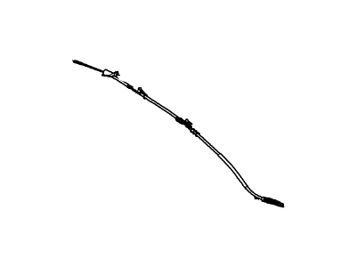 2008 Ford F-450 Super Duty Parking Brake Cable - 7C3Z-2A635-EL