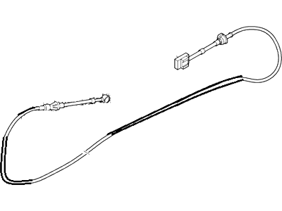 Ford 3W4Z-7E395-AA Shift Control Cable