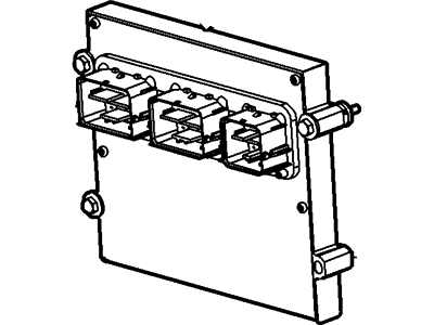 Ford AL3Z-12A650-FHA Module - Engine Control - EEC