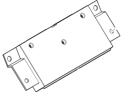 2009 Lincoln MKS Blower Control Switches - 8A5Z-19980-D