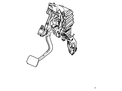 Ford Five Hundred Brake Pedal - 5F9Z-2455-BA