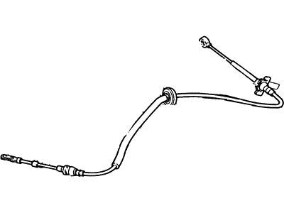 Ford Taurus Shift Cable - F6DZ-7E395-B