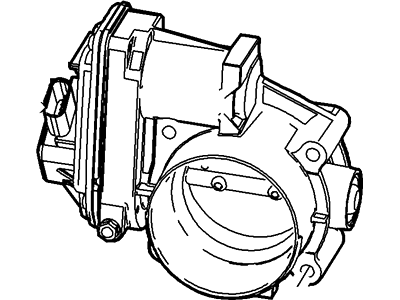 Ford 7T4Z-9E926-FA Throttle Body And Motor Assembly