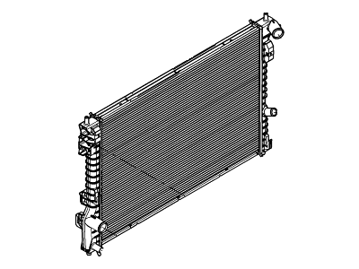 Ford DG1Z-8005-G Radiator Assembly