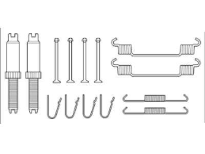 Ford 1L3Z-2225-CA Kit - Brake Drum Spring