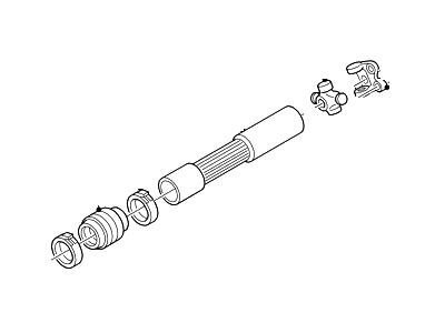 Ford 4L2Z-4602-A Drive Shaft Assembly