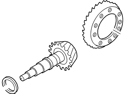 Ford 5W1Z-4209-B Gear And Pinion Assembly