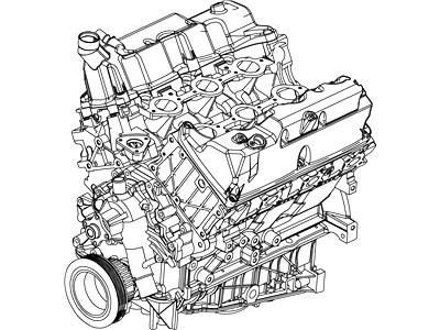 Ford 4L2Z-6006-EARM Service Engine Assembly