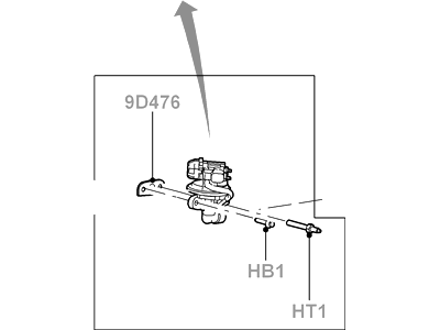 Ford 5L3Z-9D475-A Valve - Exhaust Gas Recirculation