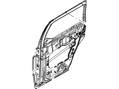 2009 Lincoln Navigator Door Seal - 7L1Z-7825324-A