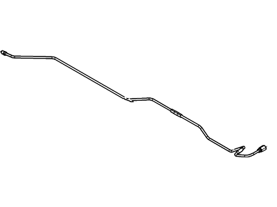 2014 Ford F53 Stripped Chassis Brake Line - DU9Z-2B253-P