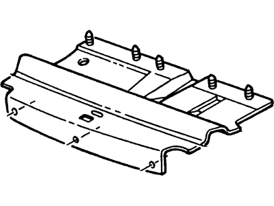 Ford XL3Z-8327-BB Deflector