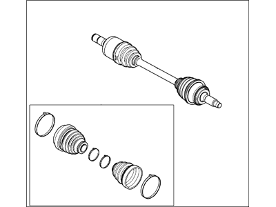 Mercury Milan Axle Shaft - AE5Z-3A427-C