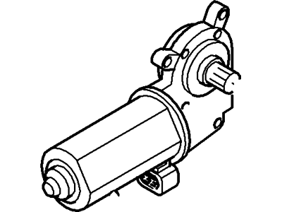 Ford YS4Z-5423395-GB Motor Assembly - Window Operating