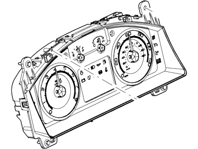 Ford AL8Z-10849-AA Instrument Cluster