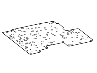 Ford 6L2Z-7Z490-B Plate And Gasket Assembly