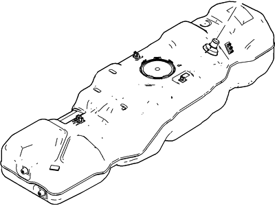 Ford 6L3Z-9002-K Fuel Tank Assembly