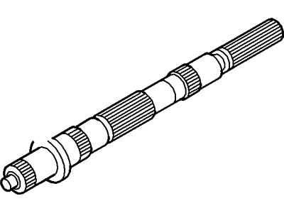 Ford F6ZZ-7061-A Shaft Assembly - Output