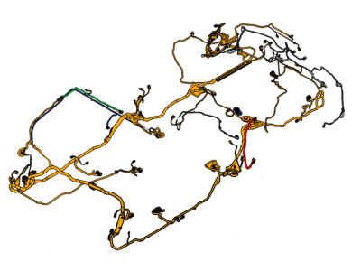 Ford DR3Z-17K745-BA Wiring Assembly