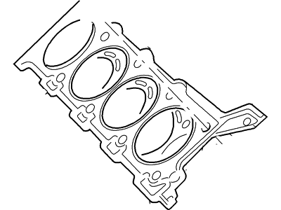 Lincoln LS Cylinder Head Gasket - 3W4Z-6051-AA