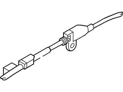 Ford Mustang Speedometer Cable - XR3Z-9A825-CA