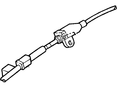 2000 Ford Mustang Speedometer Cable - XR3Z-9A825-BA