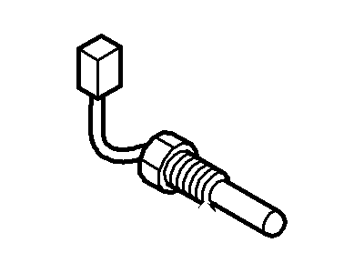 2002 Ford Focus Cylinder Head Temperature Sensor - YS4Z-6G004-AB