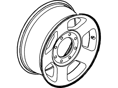 2005 Ford F-250 Super Duty Spare Wheel - 5C3Z-1007-DA