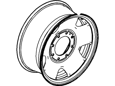 Ford 5C3Z-1015-JA Wheel Assembly