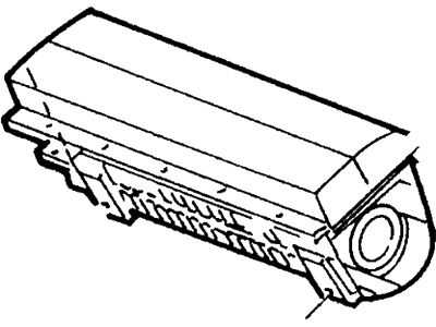 Ford F4AZ54044A74B Airbag Module