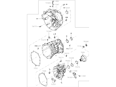 Ford ER3Z-7003-A Transmission Assembly