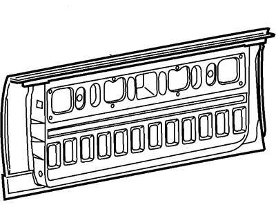 Ford F37Z-8340700-A Tailgate Assembly