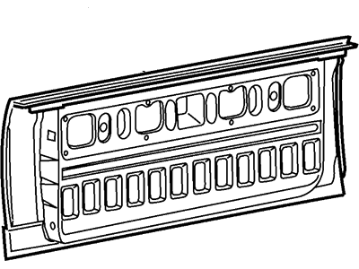 Ford 1L5Z-9940700-BA Tailgate Assembly