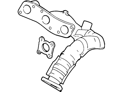 Ford XF5Z-9430-AA Exhaust Manifold Assembly