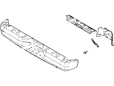 2012 Ford E-450 Super Duty Bumper - 7C2Z-17906-H