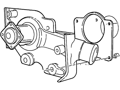 Ford F5RZ-8501-B Pump Assembly - Water