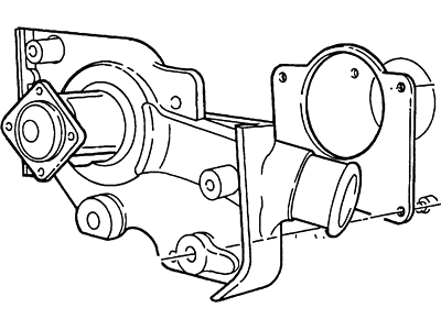 1995 Mercury Mystique Water Pump - F5RZ-8501-B