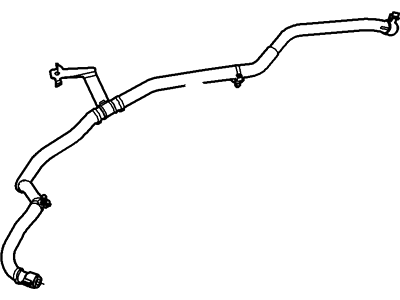 Mercury Milan Power Steering Hose - 7H6Z-3A713-BA