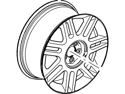 Ford 3W4Z-1007-FA Wheel Assembly