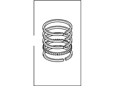 2003 Ford Mustang Piston Ring Set - 2R3Z-6148-AA