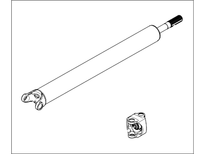 Ford BC3Z-4602-AH Drive Shaft Assembly