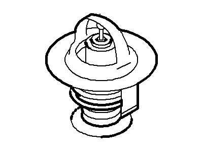 Ford 4L5Z-8592-AA Connection - Water Outlet