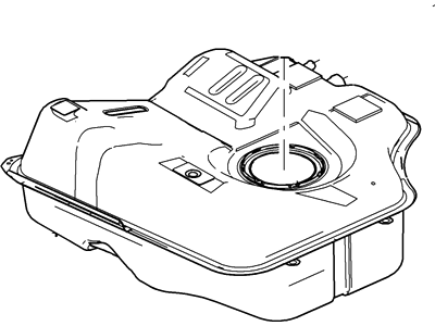 Ford Focus Fuel Tank - 7S4Z-9002-A