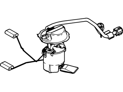 Ford Focus Fuel Pump - 5S4Z-9H307-AA