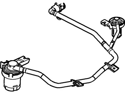 Ford 6S4Z-9K318-A Tube - Fuel Vapor