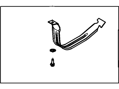 Ford Explorer Fuel Tank Strap - 5L2Z-9054-CA