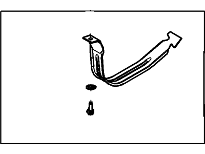 Ford 5L2Z-9054-CA Strap Assy - Fuel Tank