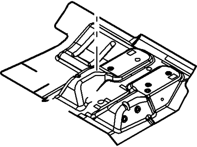 Ford 9L8Z-78045B00-A Bracket