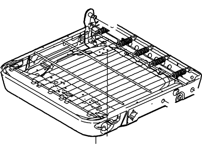 Ford 5C3Z-2563101-AA Frame And Spring - Front Seat Cushion