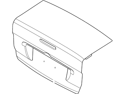 Ford 2M5Z-6140110-CA Door Assembly - Luggage Compartment